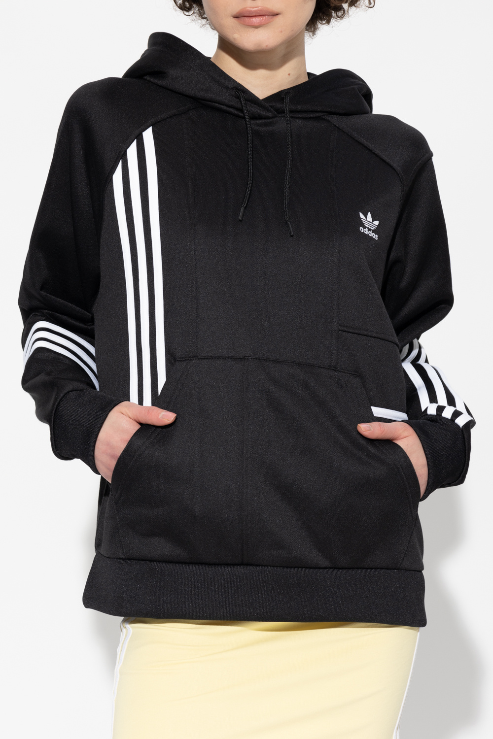 adidas by2458 livermore outlets mall directory store Black Hoodie with logo adidas by2458 Originals SchaferandweinerShops Italy